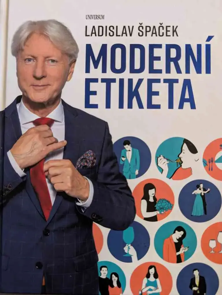 Obálka knihy Moderní etiketa od Ladislava Špačka