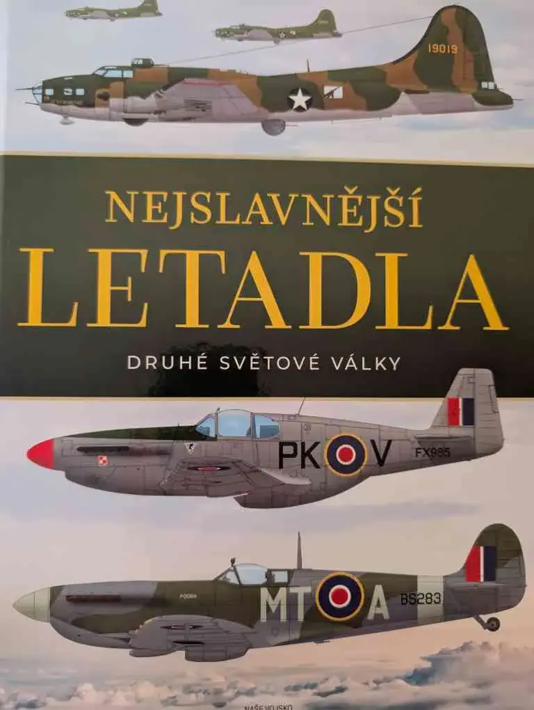 Obálka knihy Nejslavnější letadla druhé světové války