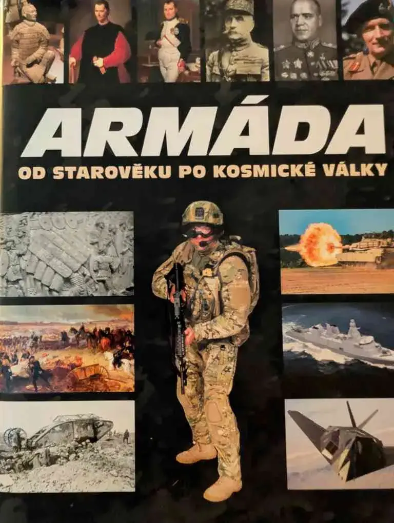 Obálka knihy Armáda: Od starověku po kosmické války